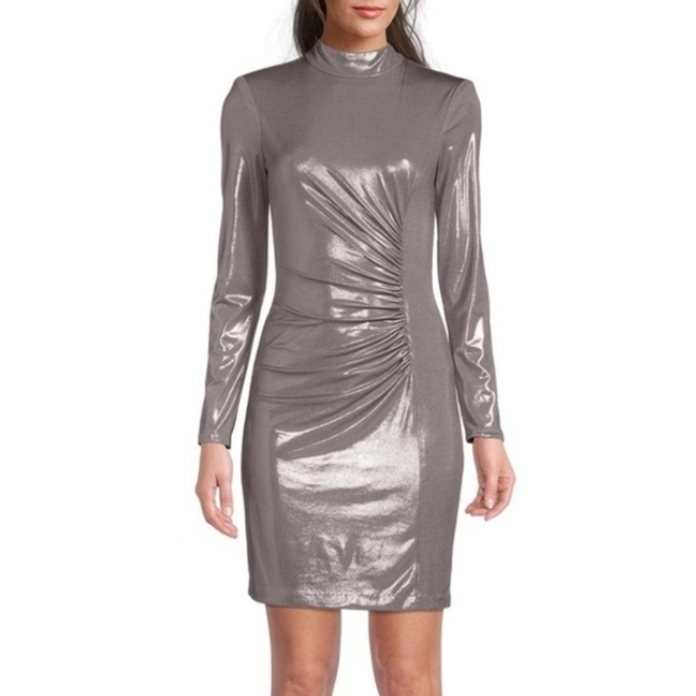 Vince Camuto formal /party dress in Silver/Steel size 20W